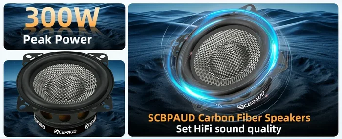 4 Inch Car Speakers With Good Bass For Maximum Sound
