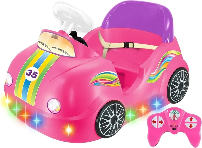 Baby Sitting Car With Remote Control Fun For Little Kids
