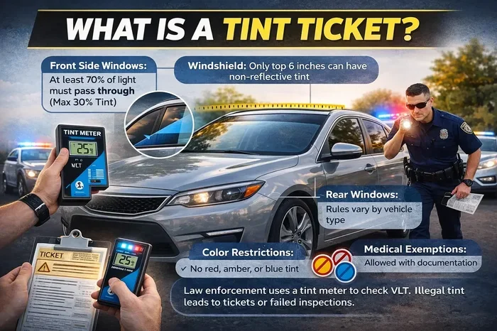How Much Does a Window Tint Ticket Cost in 2024 Today