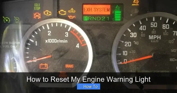 How Do You Turn Off the Maintenance Light After Oil Change