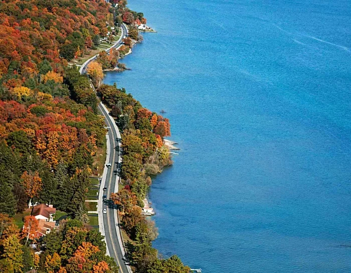 How Far Is Cadillac From Traverse City in Michigan