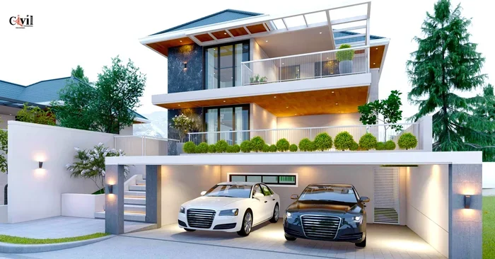 20 by 40 House Plan With Car Parking For Modern Home
