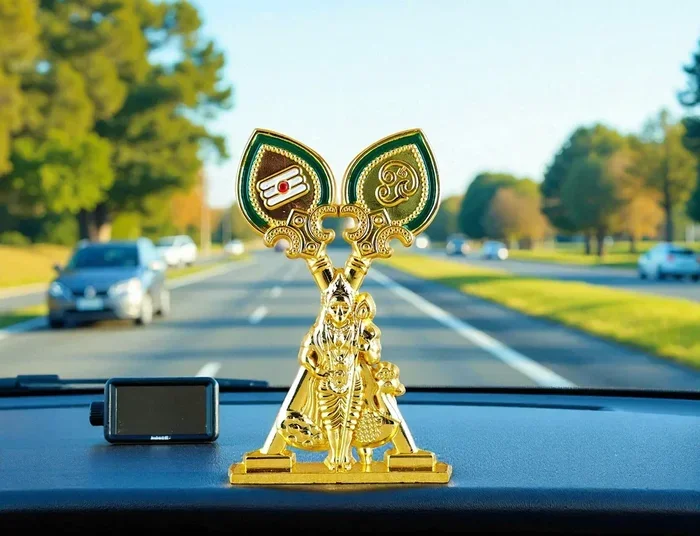 Lord Murugan Idol for Car Dashboard Spiritual Guide