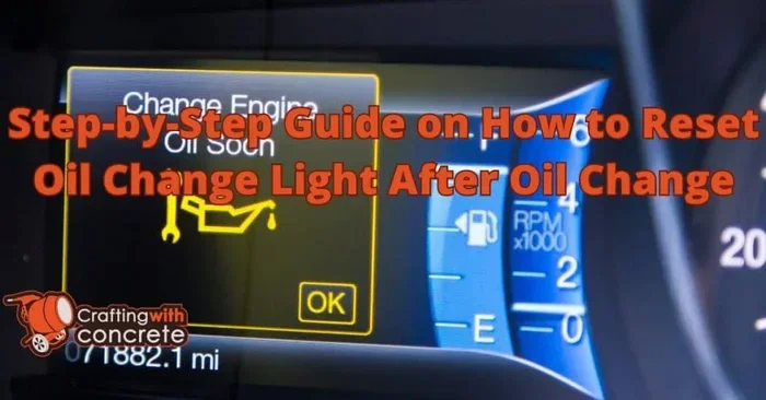 How Do You Reset the Oil Change Service Due Light Now