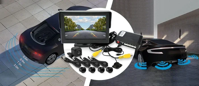 Car Reverse Camera With Sensor Makes Parking a Breeze