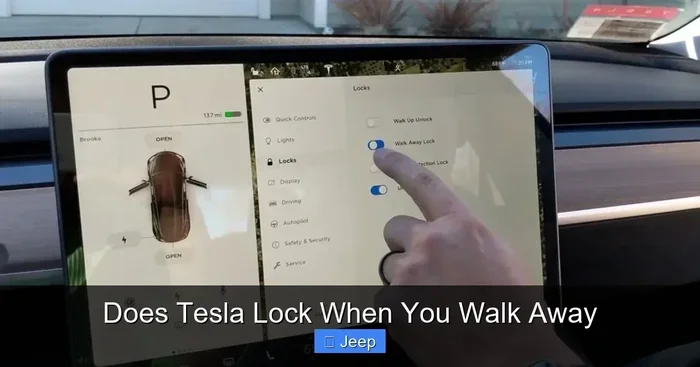 Does Tesla Lock When You Walk Away Here Is The Answer