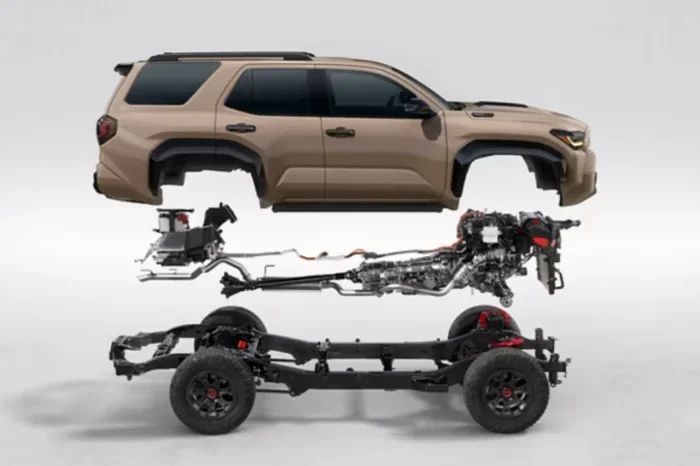 Are 4Runners Built on a Truck Frame or Body on Frame